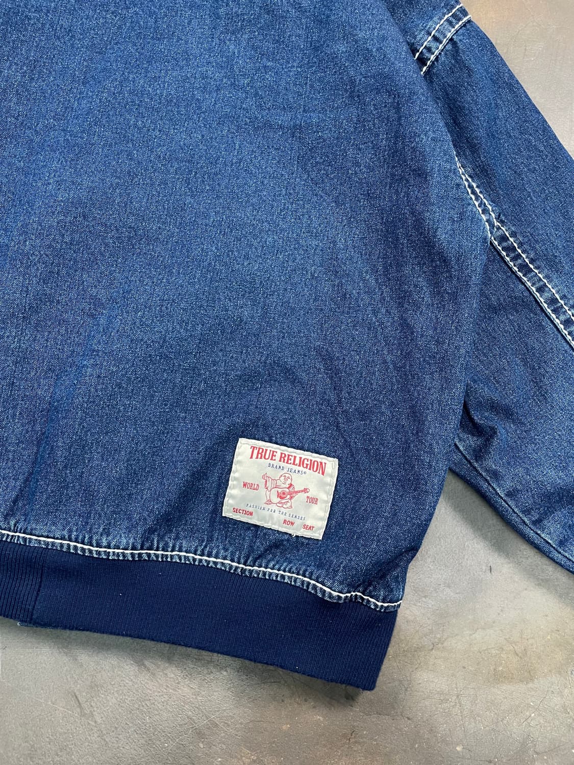 트루 릴리전 코드레드 인디고 스티치 데님자켓 상품이미지8