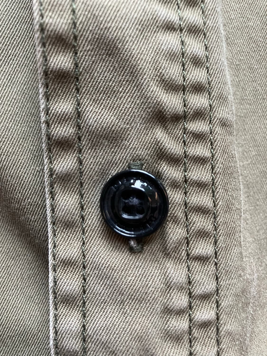 디젤 워크셔츠 카키 상품이미지6