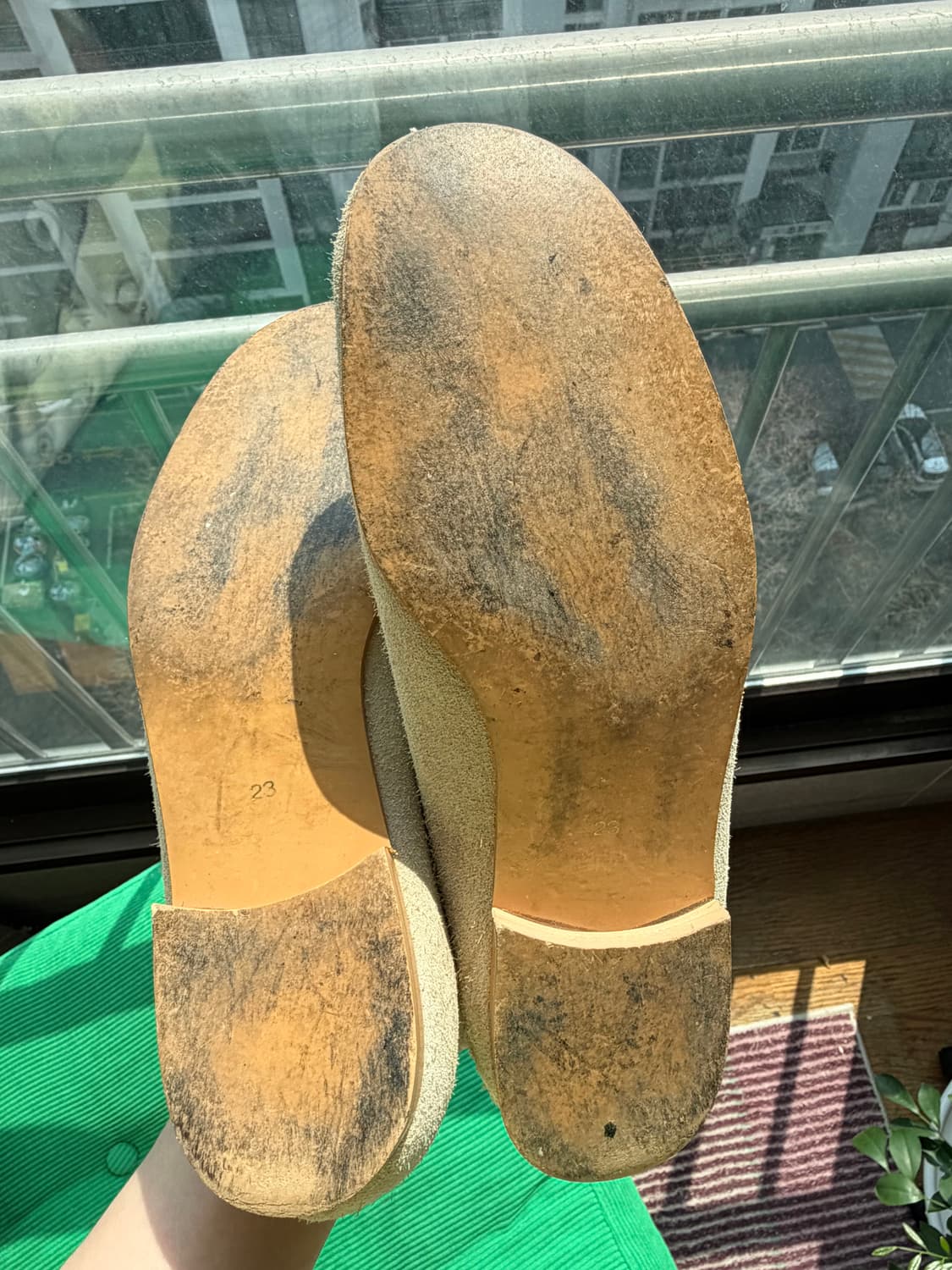 꼼데가르송 스웨이드 더비 상품이미지3