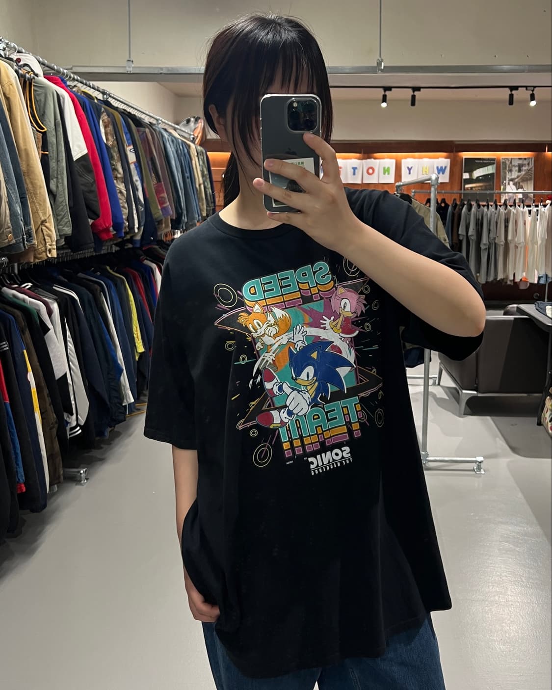 Sonic printing t-shirt 상품이미지1