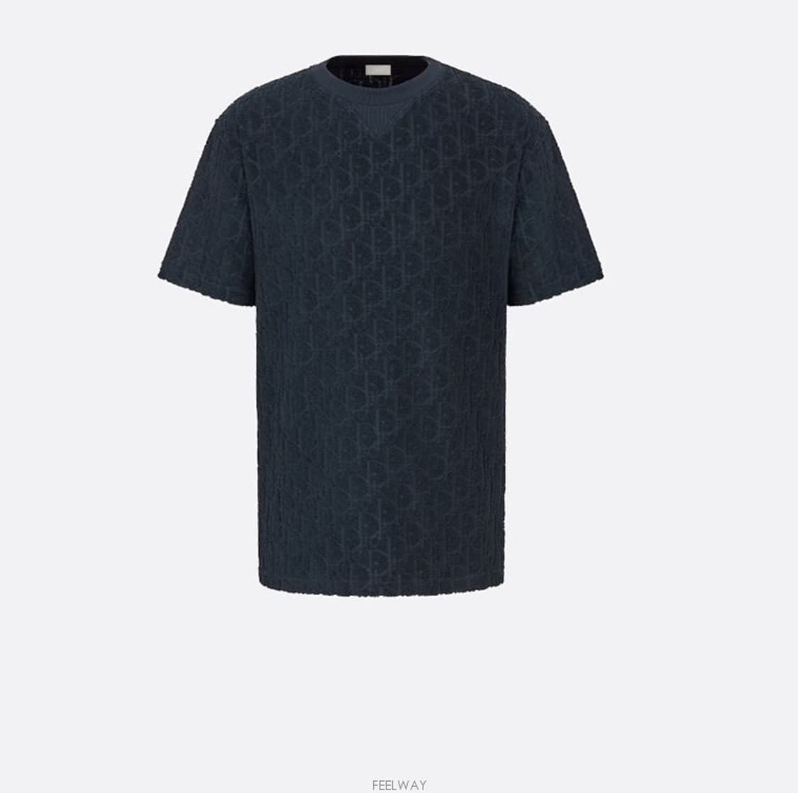 디올 오블리크 자카드 라운드 반팔티셔츠 상품이미지6