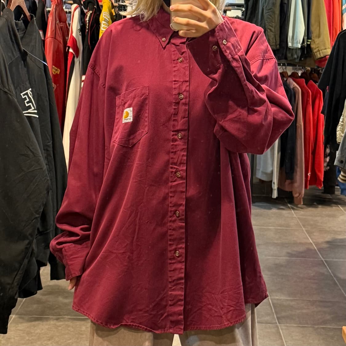 [NO.9] 칼하트 긴팔셔츠 상품이미지1