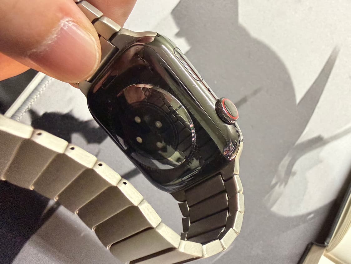 애플워치7 45mm 스텐리스 그래파이트 풀셋 상품이미지7