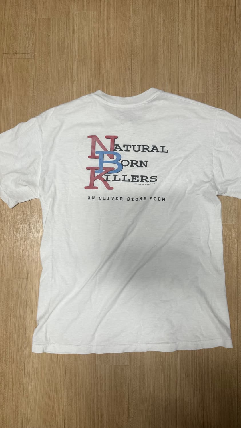 1994s 내츄럴 본 킬러 빈티지 무비티 L 상품이미지2