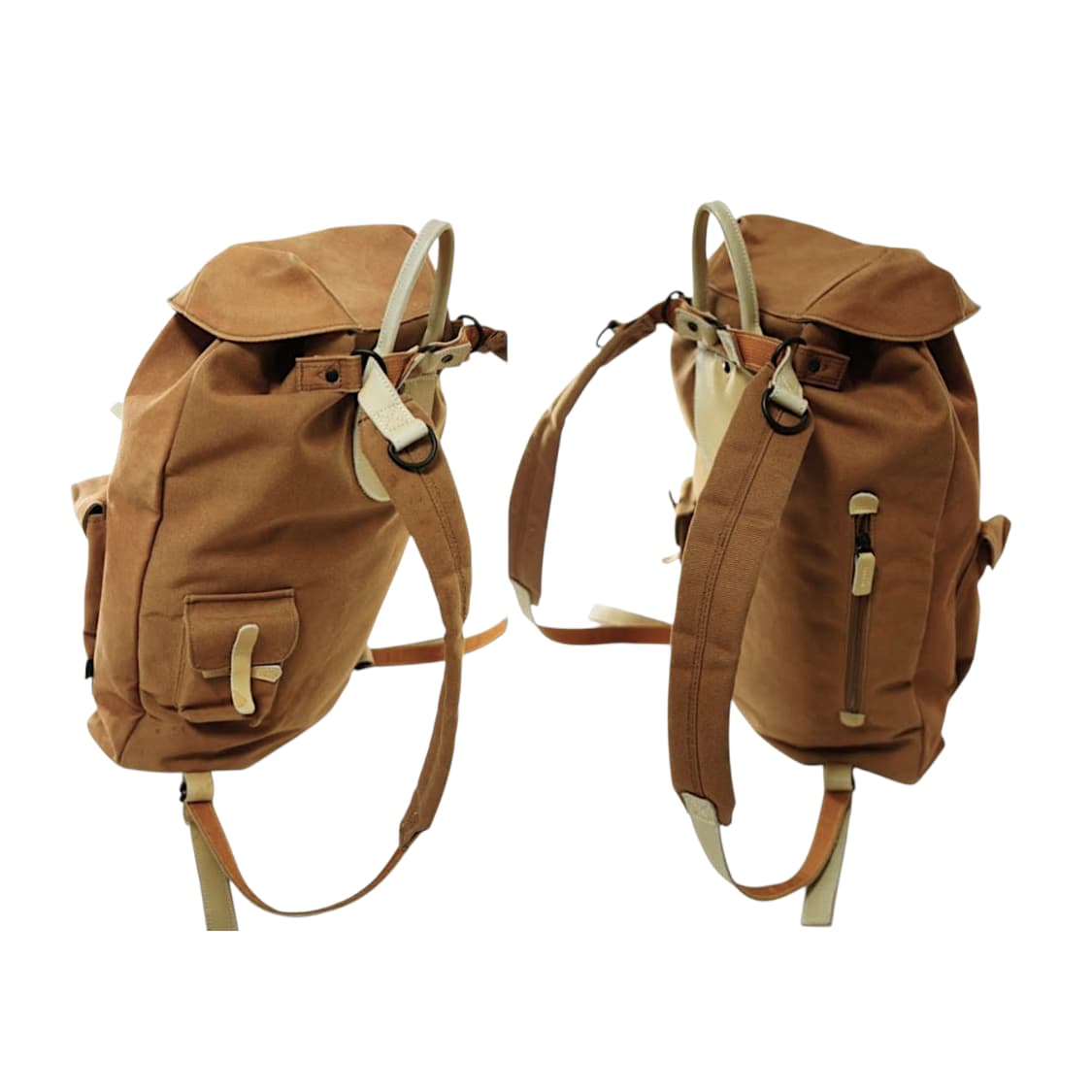 요시다 포터 캔버스 소가죽 백팩 상품이미지3