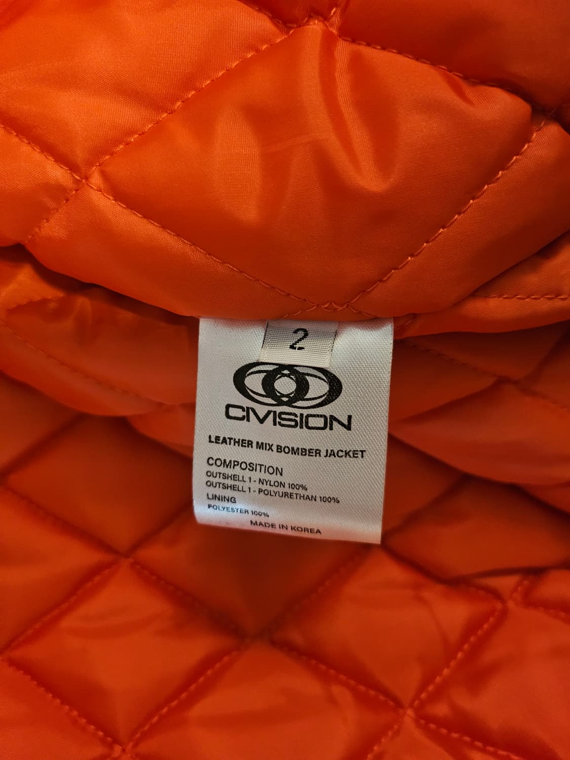 Civision by CSC 레더 믹스 봄버 자켓 2 상품이미지6