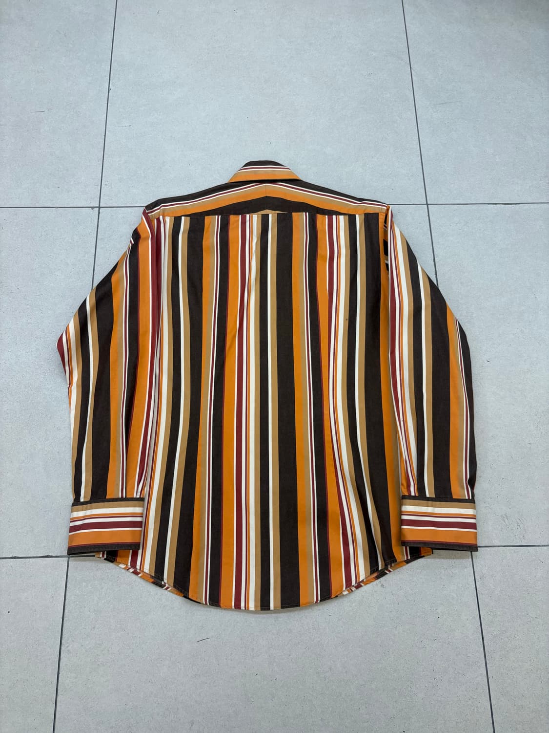 버버리 블랙라벨 스트라이프 셔츠  상품이미지6