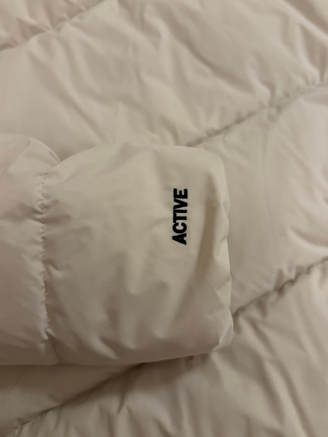 뉴발란스 숏패딩 아이보리 상품이미지6