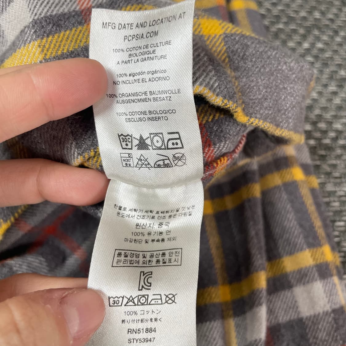 파타고니아 투포켓 피오르드 플란넬 셔츠 XS 상품이미지6