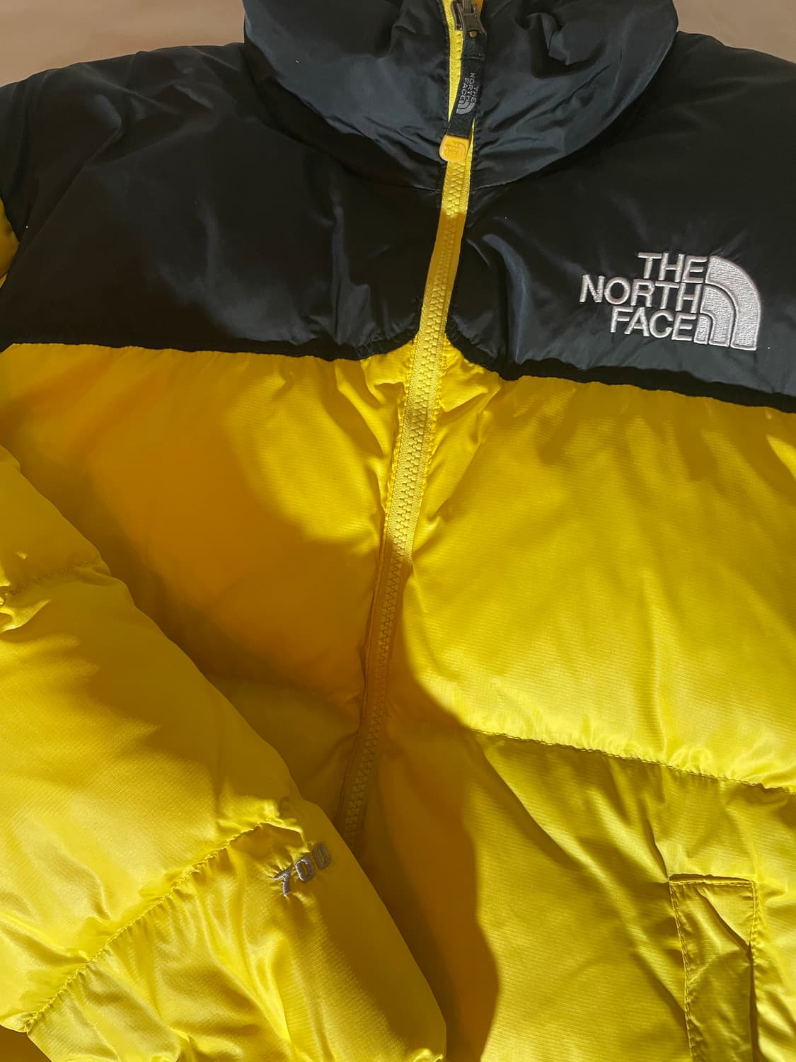 노스페이스 눕시700 옐로우 95 M (세탁완료) 상품이미지3