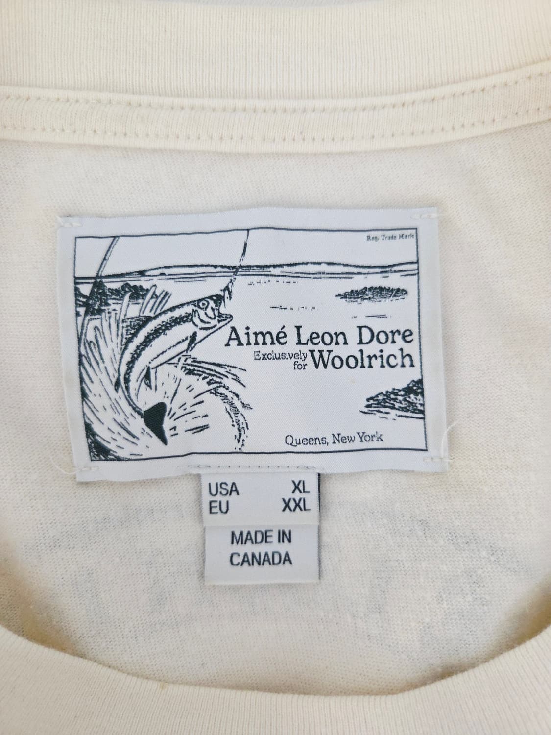 에임 레온 도르 x 울리치 콜라보 피싱 그래픽 반팔 티셔츠 상품이미지7