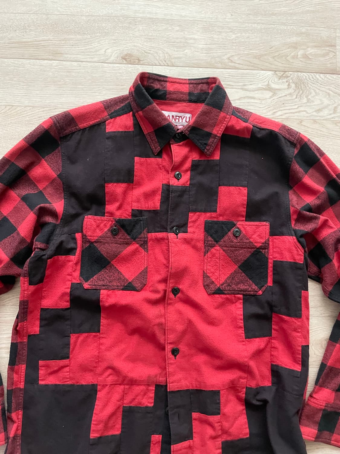 꼼데가르송x간류 기모셔츠 상품이미지2