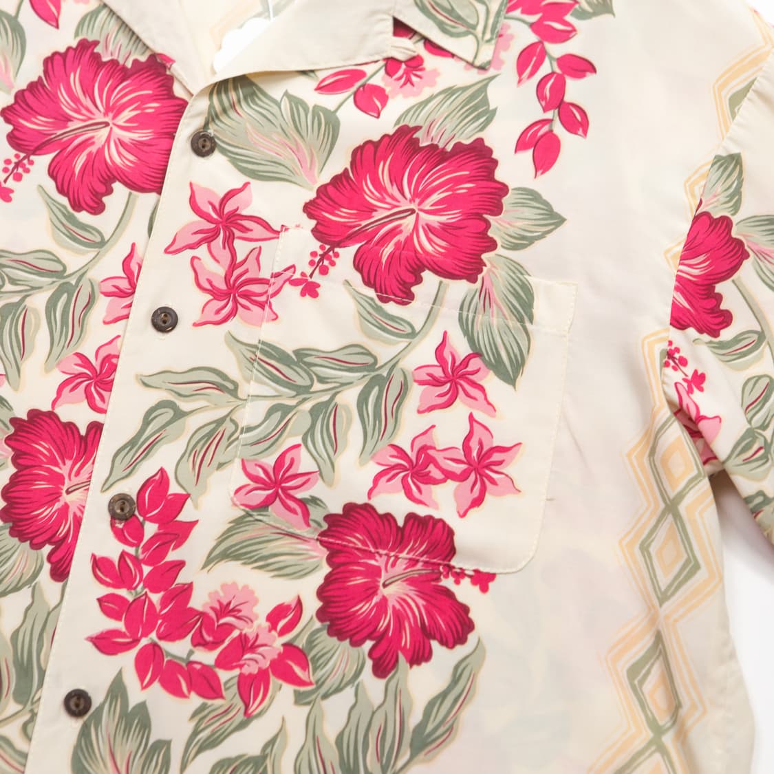 80s IOLANI 하와이안 레이온 셔츠 [USA made] 상품이미지2