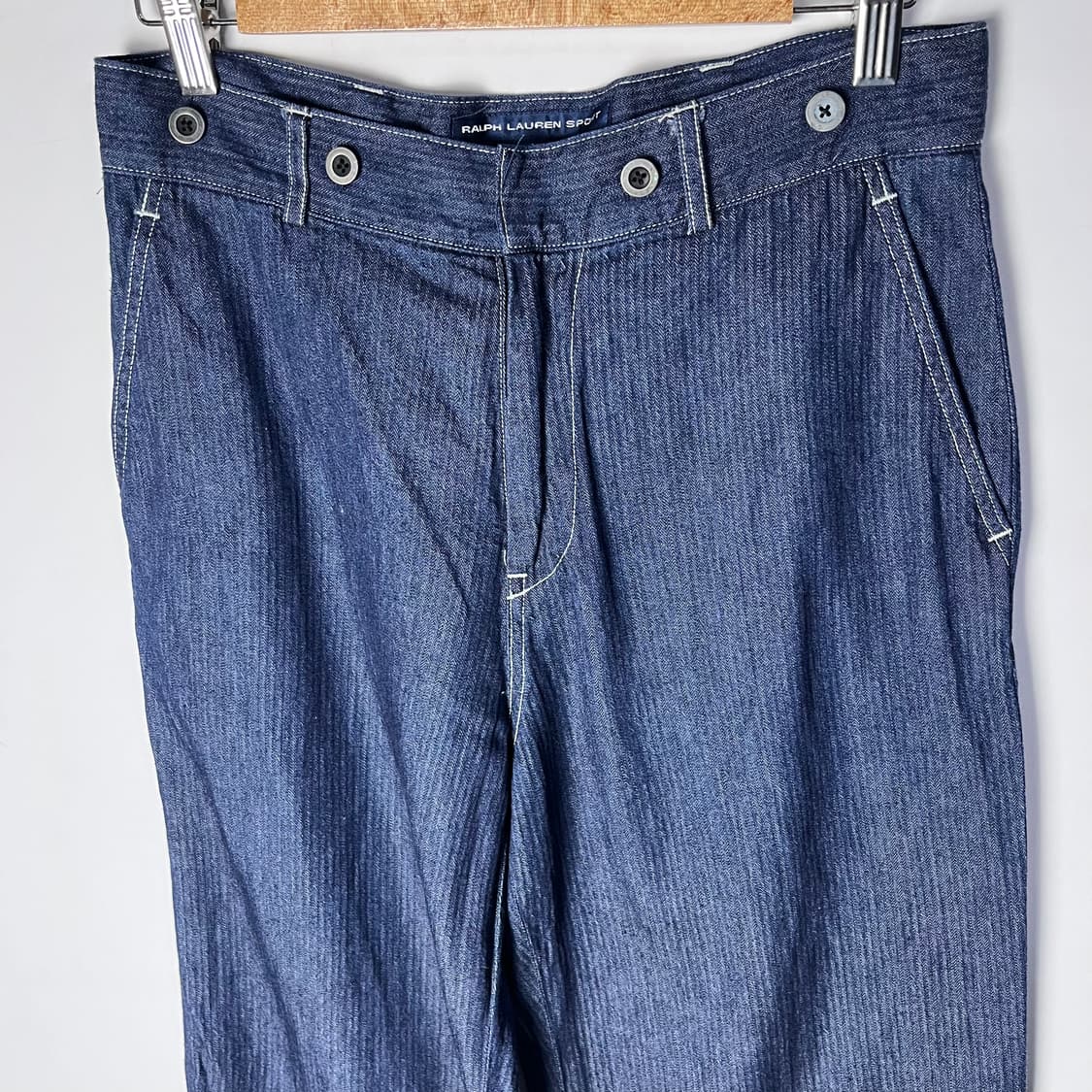 [POLO] 랄프로렌 스포츠 신치백 와이드 데님팬츠 상품이미지3