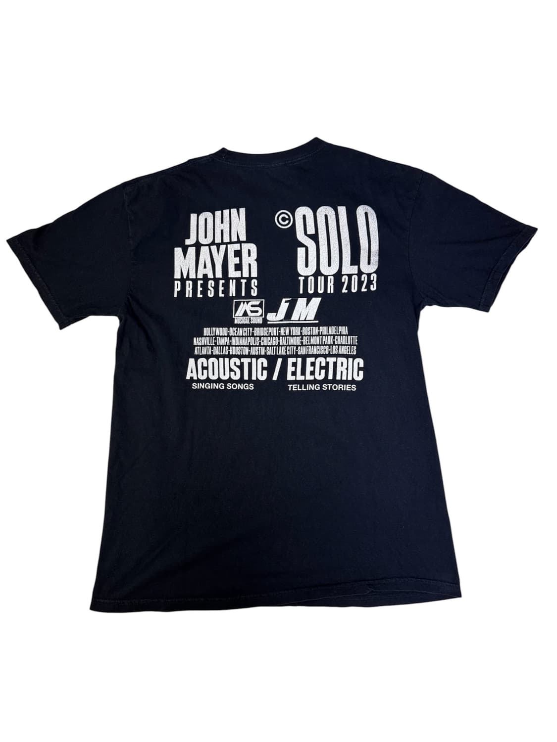 존메이어 JOHN MAYER SOLO TOUR 투어티 L 상품이미지4