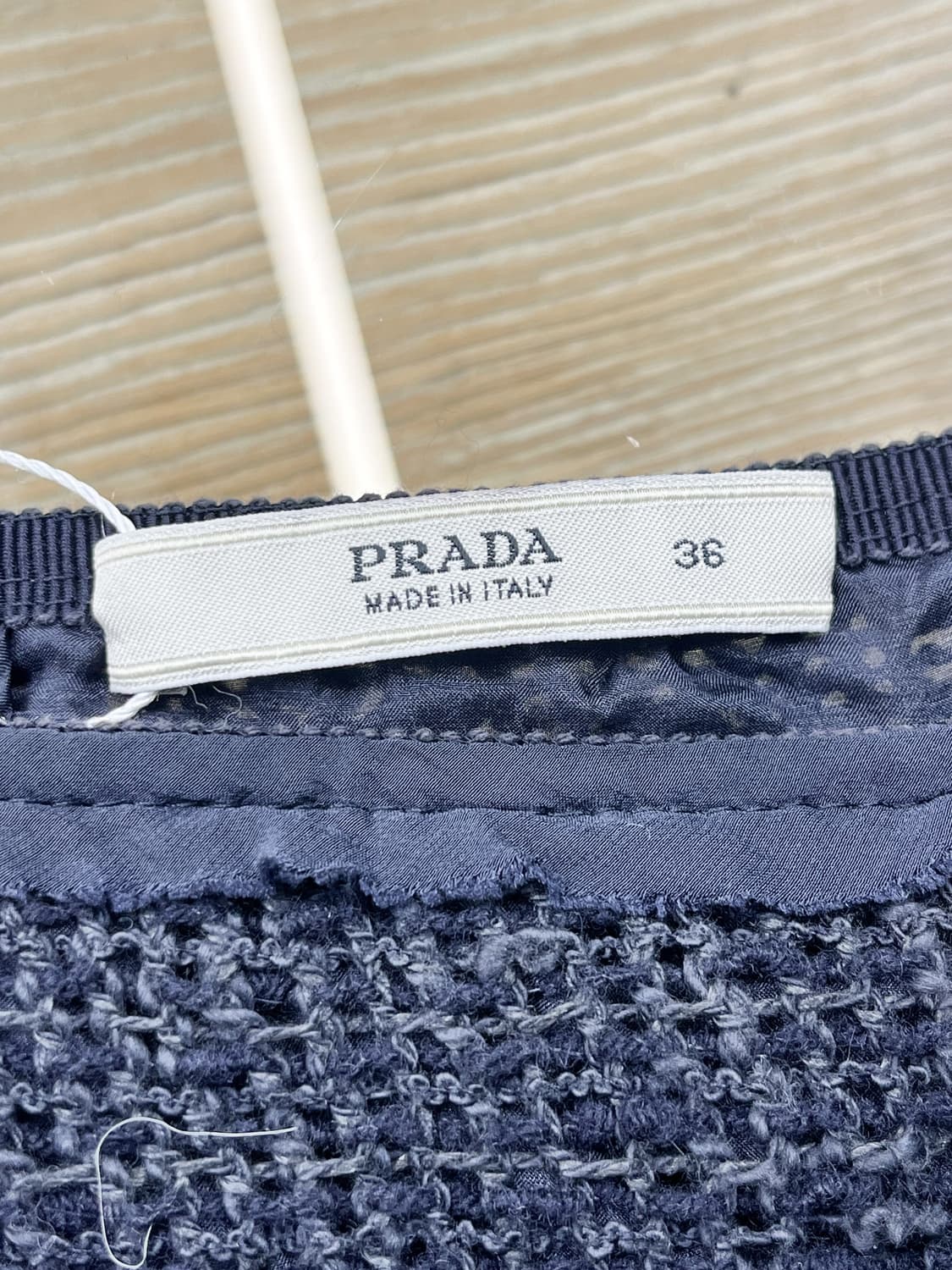 프라다 네트 울 스커트 상품이미지5