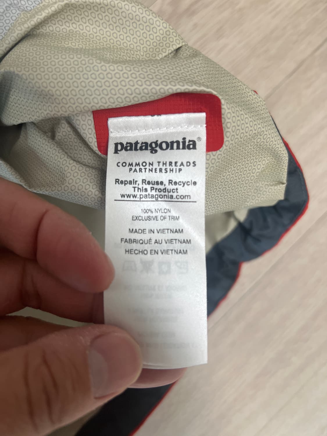 파타고니아 토렌쉘 자켓(xl) 네이비 레드 상품이미지3
