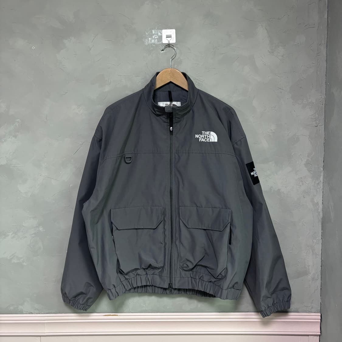 노스페이스 화이트 라벨 닐턴 자켓 바람막이 다크 그레이 상품이미지1