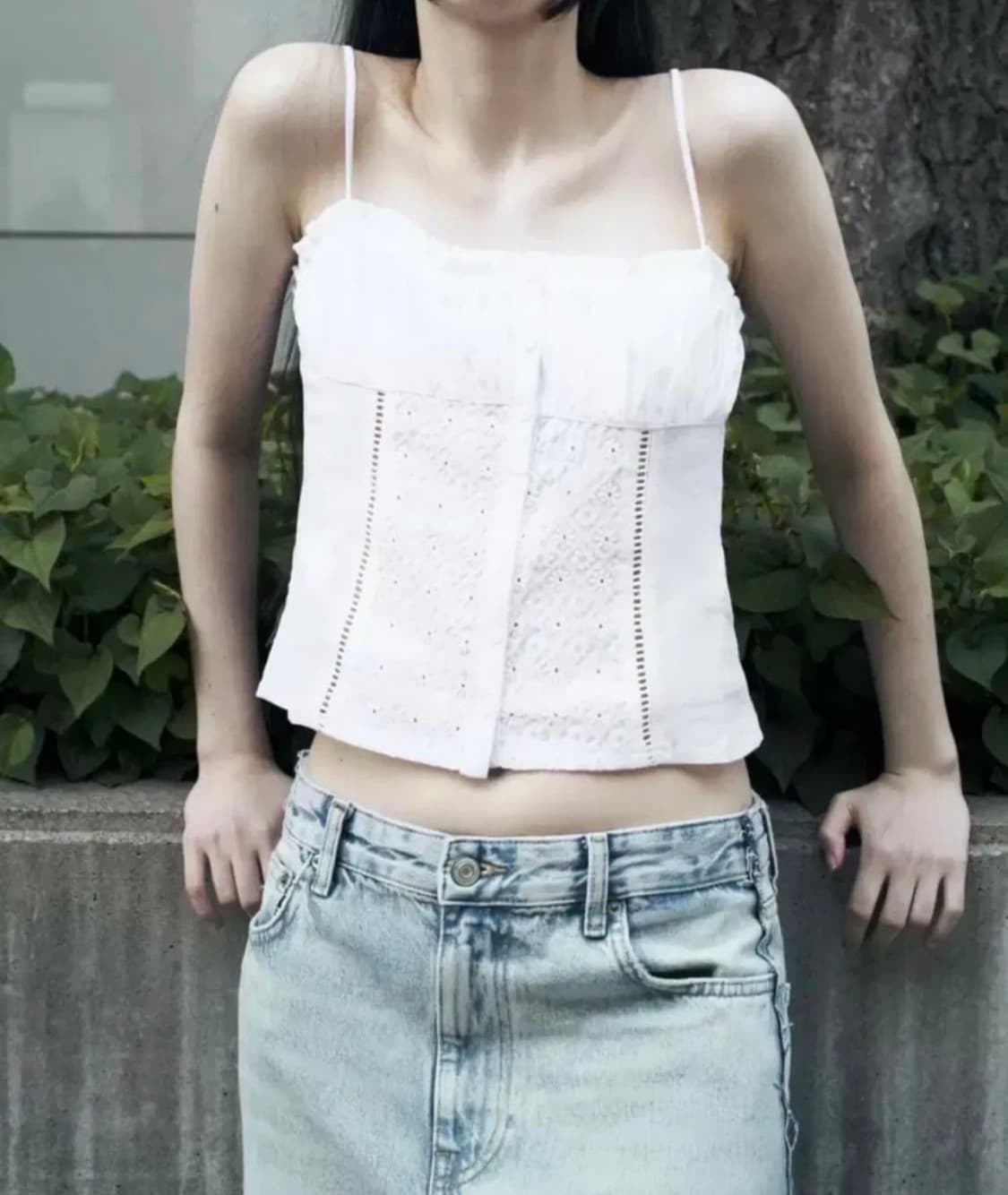 ZARA 자라 자수 블라우스, 자라 자수 탑, 나시 블라우스 상품이미지2