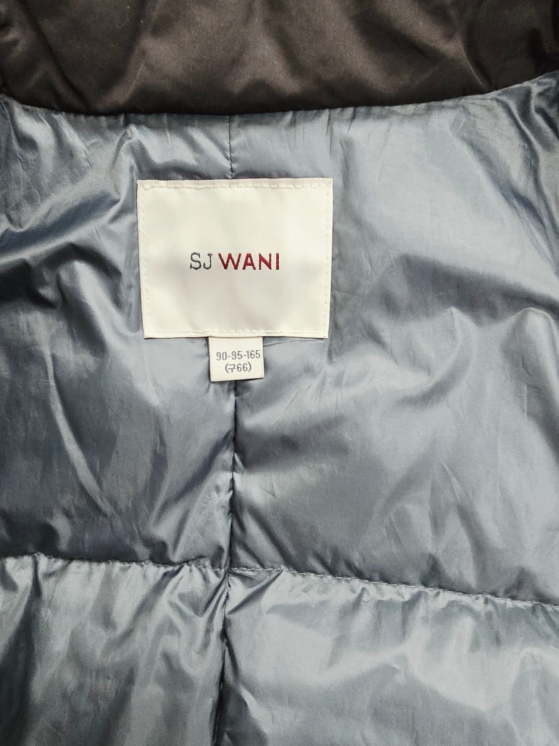 sj wani 블랙 후드 구스다운롱패딩 상품이미지9