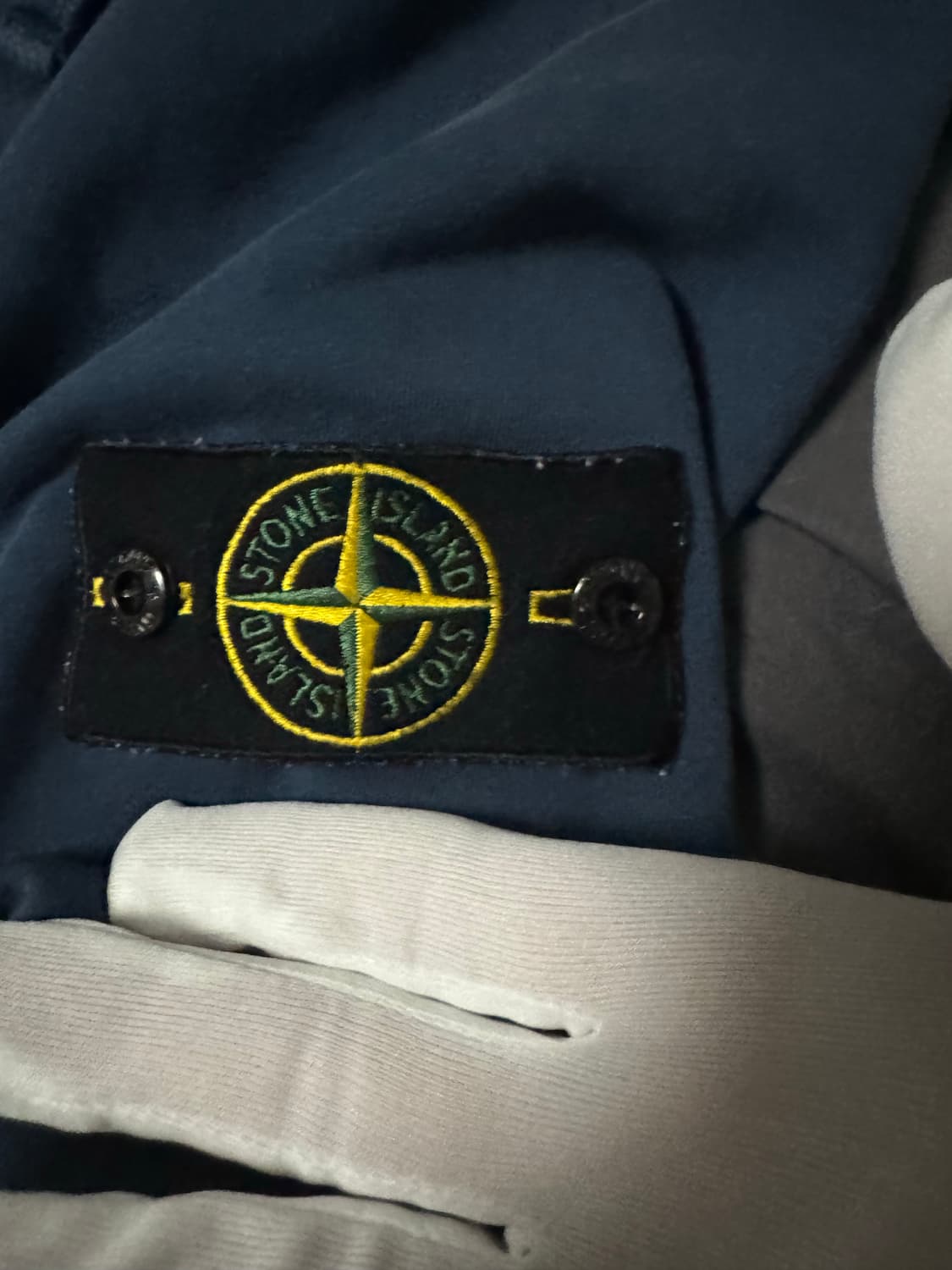 (정품) 스톤아일랜드 네이비 후드집업 S 상품이미지2