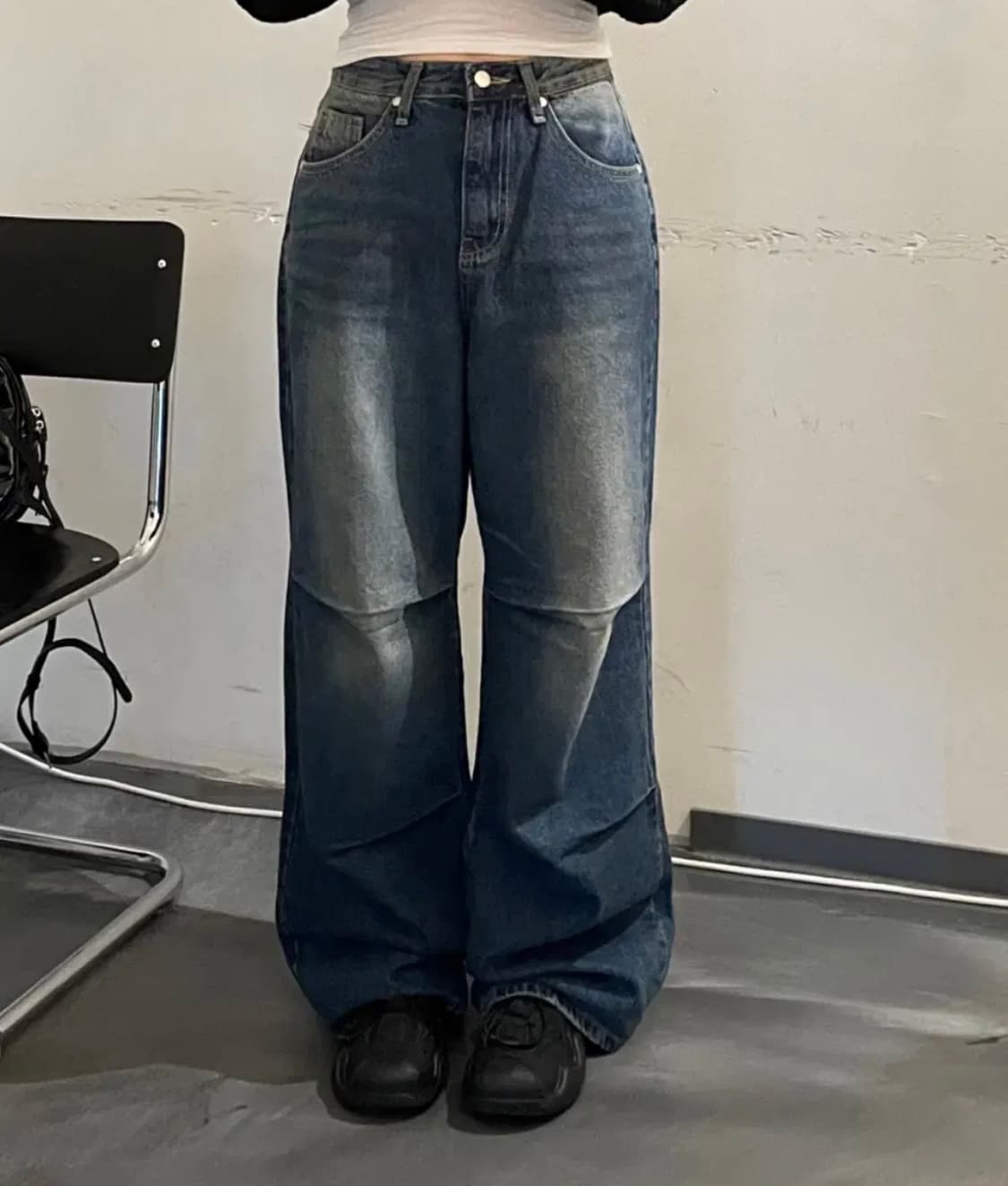 세이안드 와이드 핀턱팬츠 상품이미지1