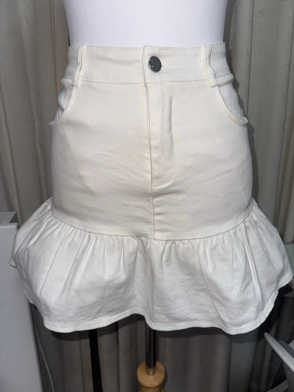 White denim skirt 상품이미지4