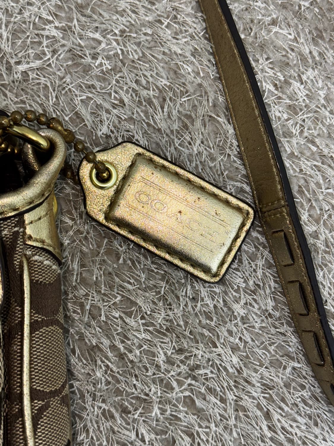 코치 골드 00‘s 미니 숄더백  상품이미지5