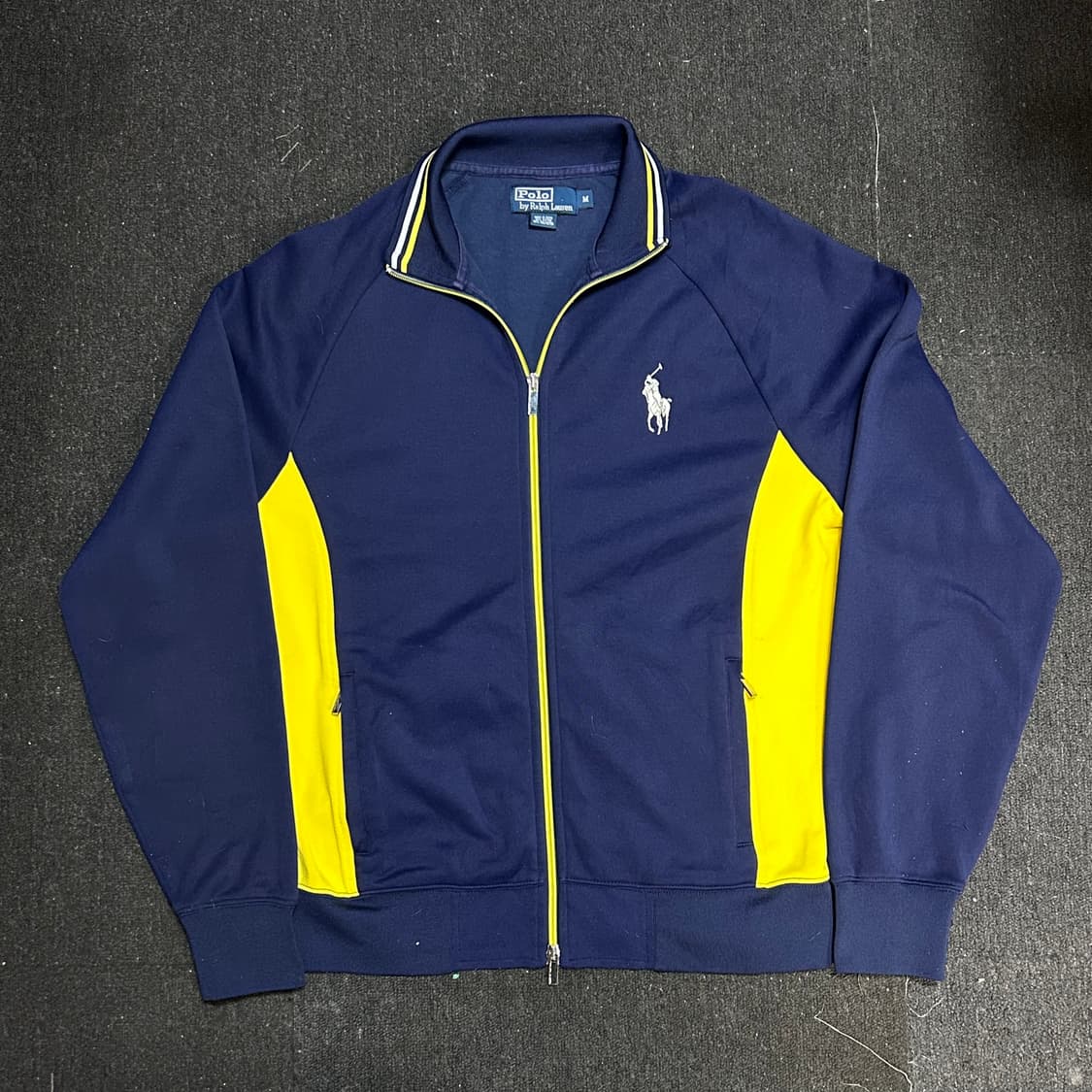 폴로 빅포니 네이비 져지 트랙탑 M 상품이미지2