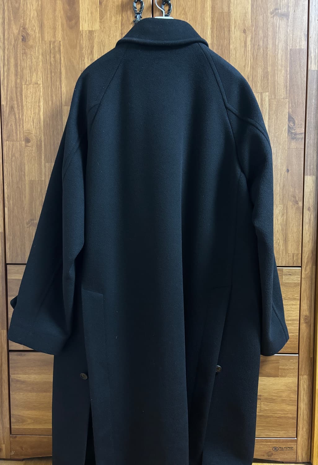 [L] 아트이프액츠 발마칸 코트 (블랙) 상품이미지2