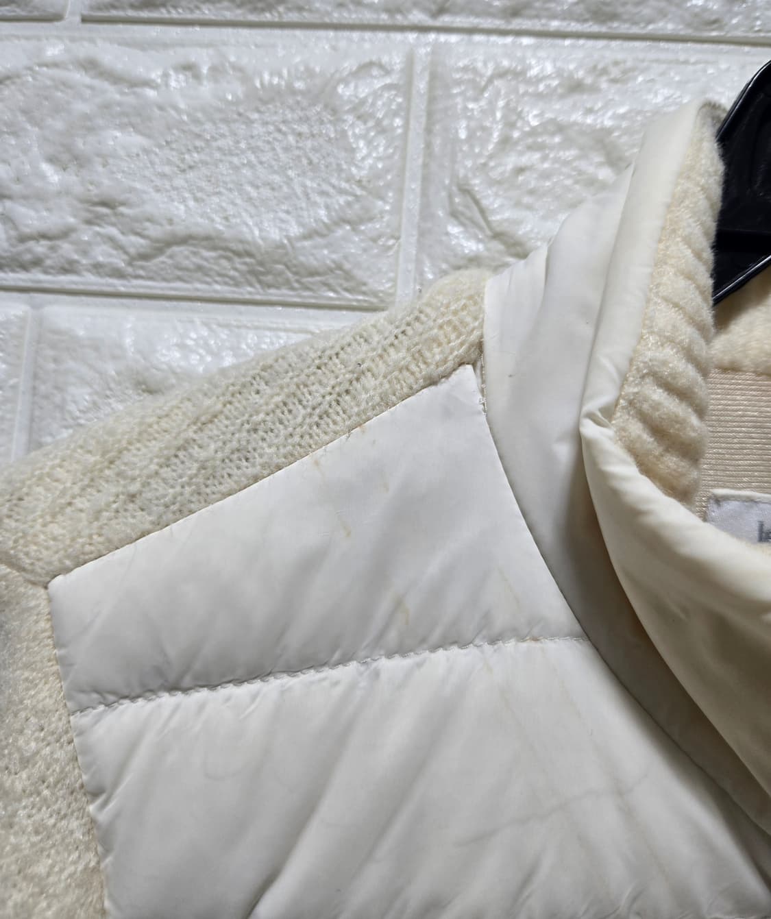 르꼬끄 골프 덕다운 패딩배색 방풍 집업니트 85~90 상품이미지6