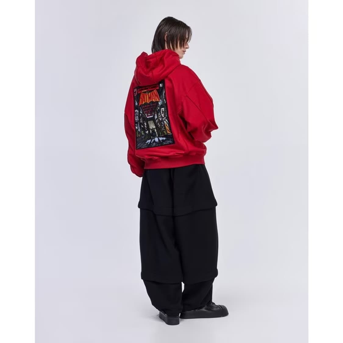 [48] 송지오 dc콜라보 로그갤러리 레드 후드 상품이미지3