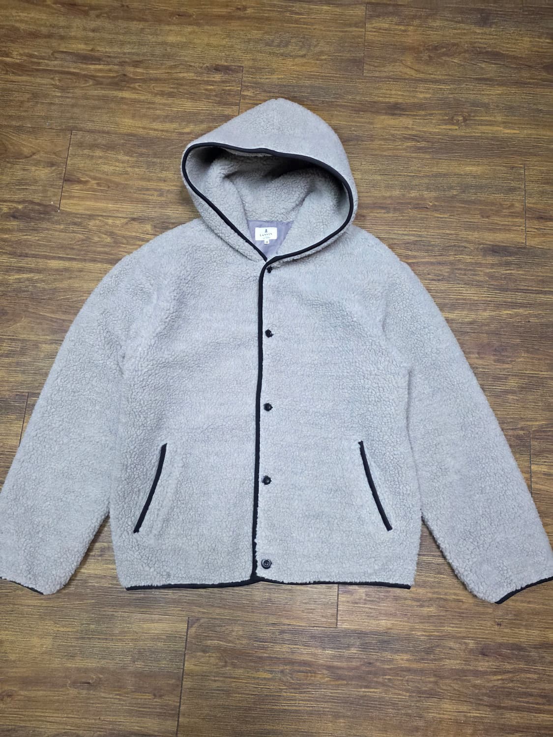 랑방 엔블루 플리스후드자켓 거의새거 상품이미지1