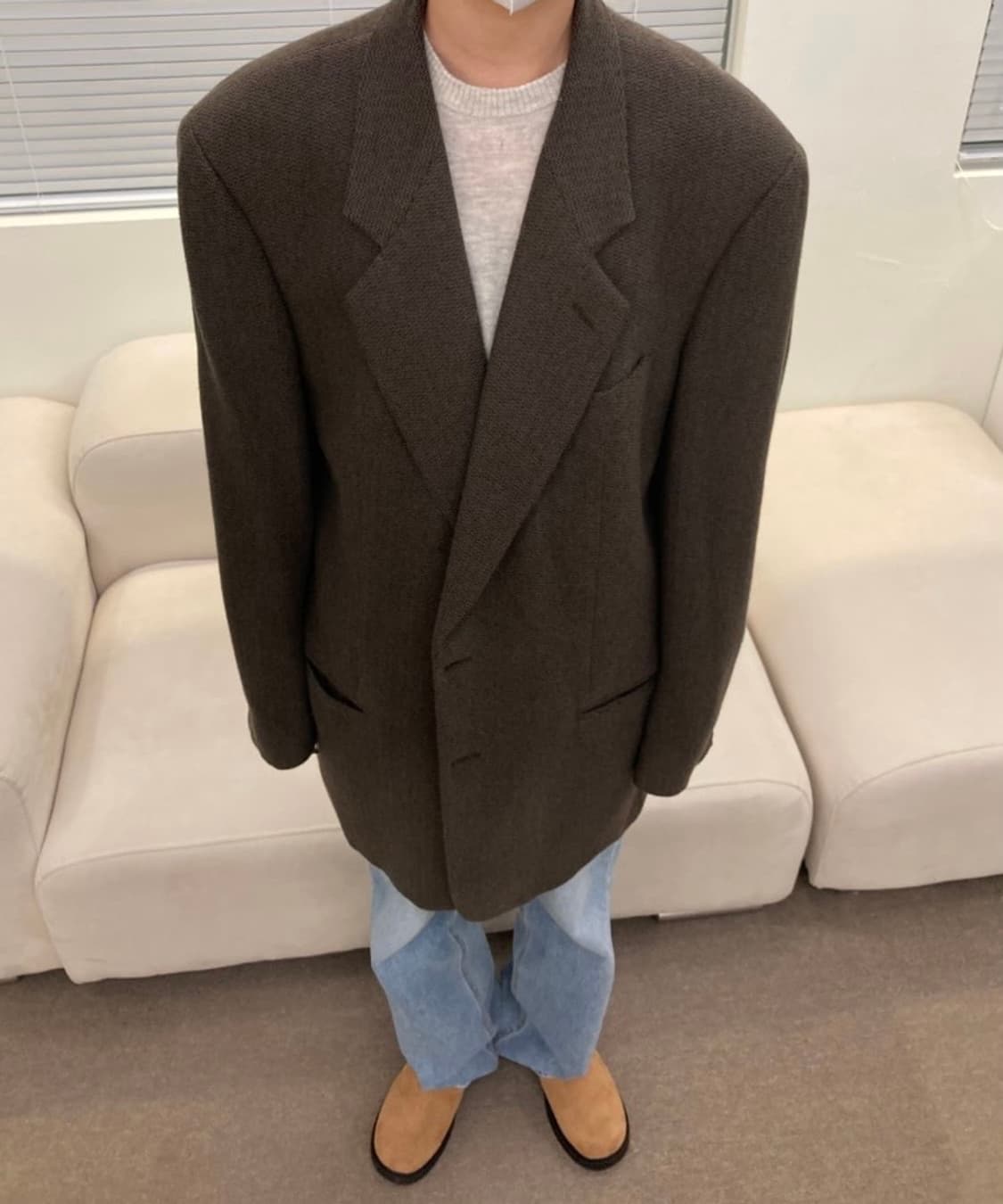 이태리 조르지오 아르마니 오버 블레이저 상품이미지1