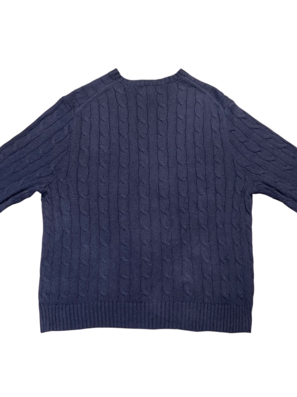 폴로랄프로렌 네이비 꽈배기 니트 상품이미지5