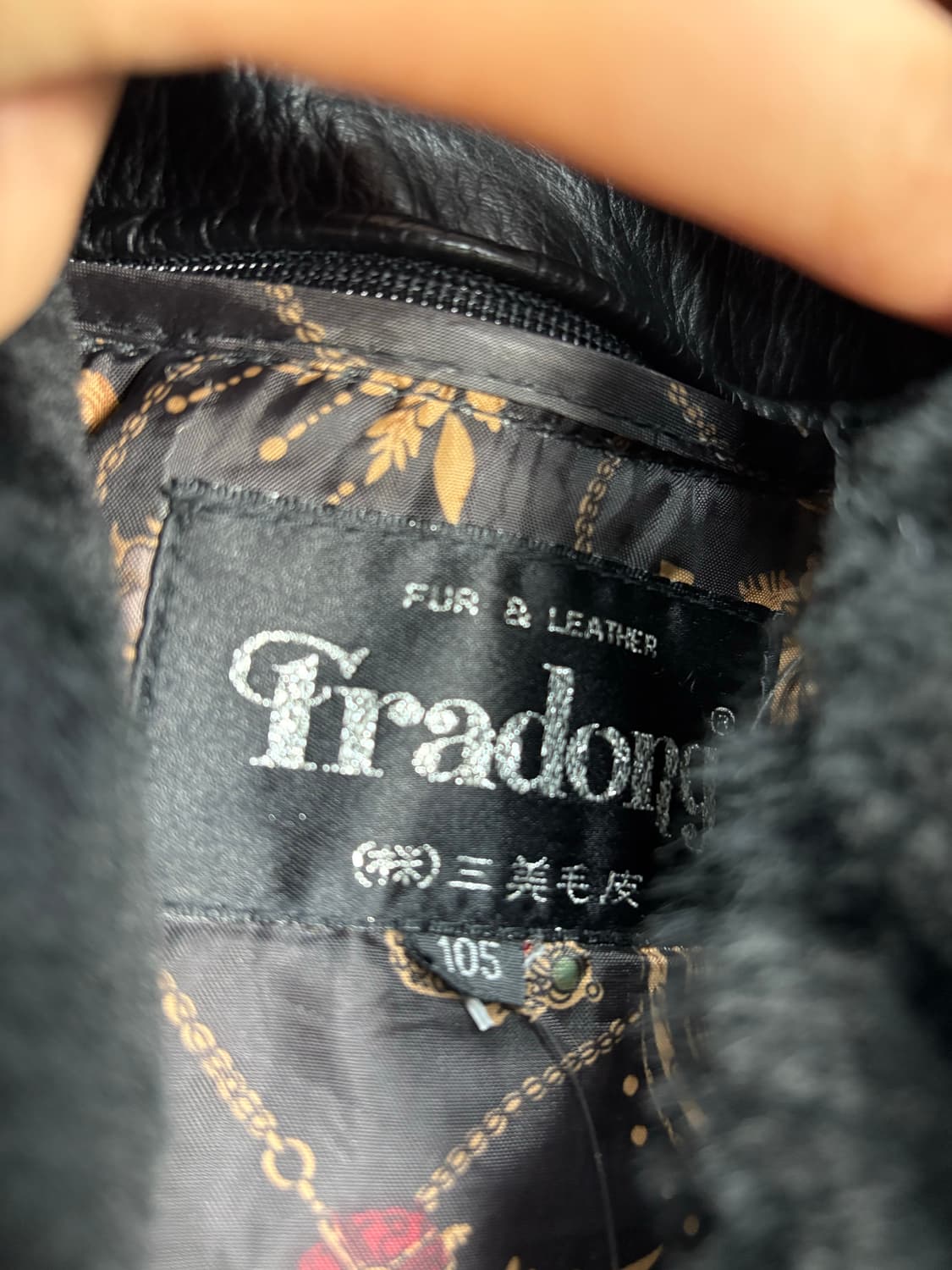 프라도네 모피가죽 퍼카라 자켓 (퍼 탈부착가능) A3141 상품이미지7