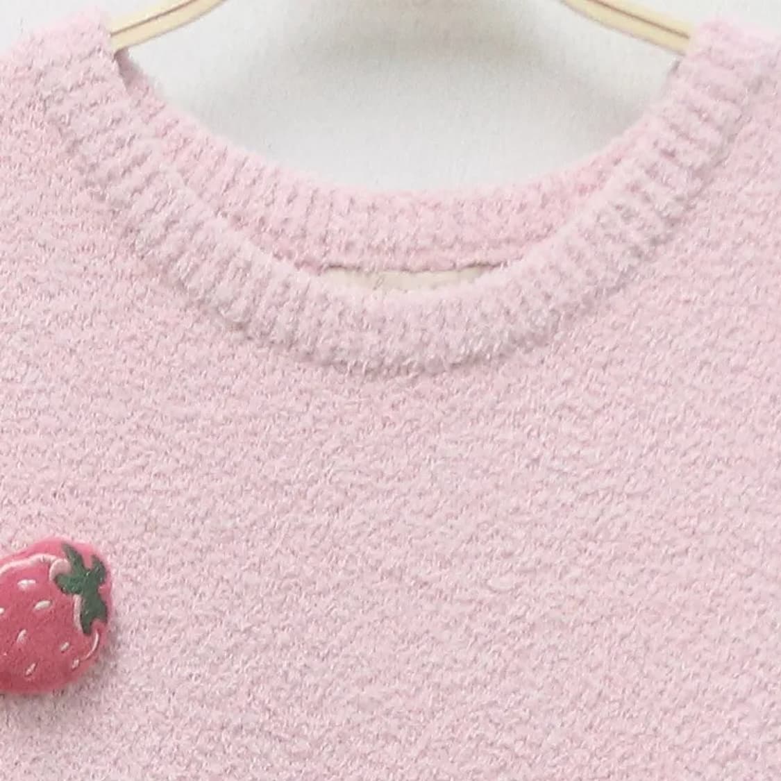 스트로베리 딸기우유 폼폼 원피스 63318 상품이미지5