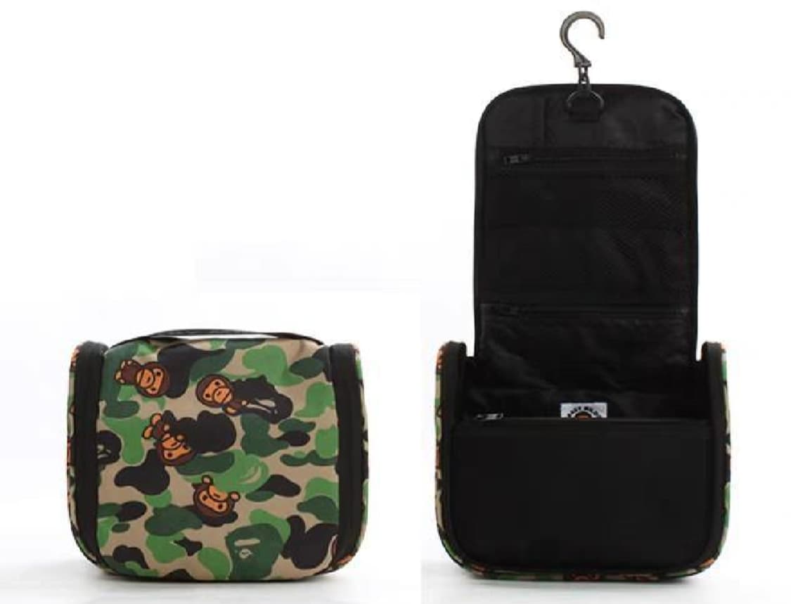 베이프 카모 다용도 벽걸이 세면백 세면가방 여행용 일본잡지부록 상품이미지5