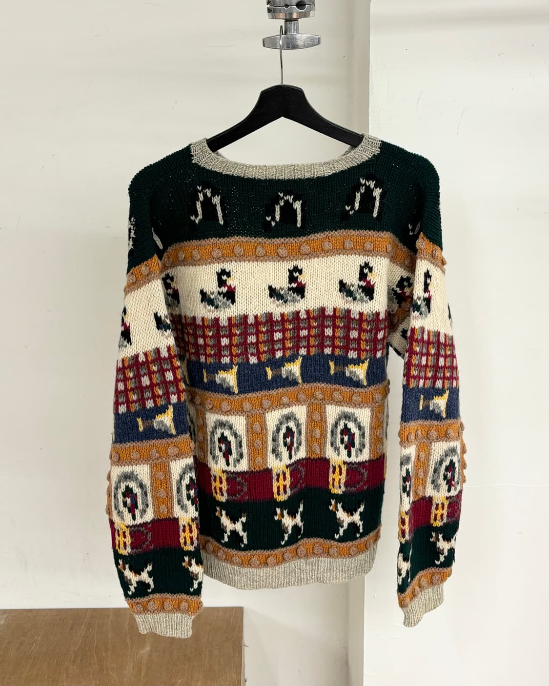 디 이글스 아이 노벨티 핸드 니트 가디건 상품이미지6