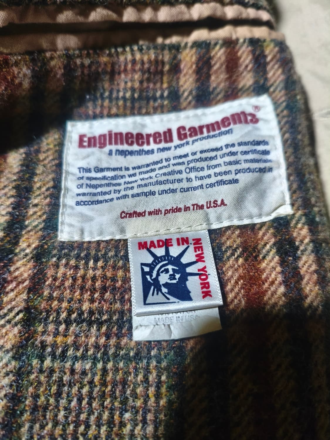 엔지니어드 가먼츠  m41 워크 자켓  m(95) 상품이미지5