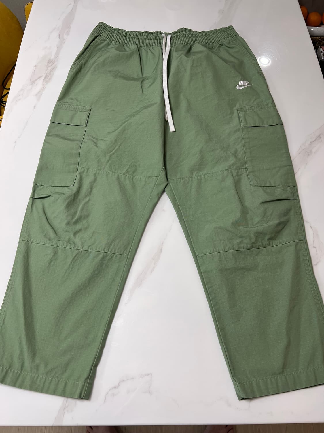 [XL] 나이키 클럽 우븐 카고 팬츠 오일 그린 - 아시아 상품이미지1