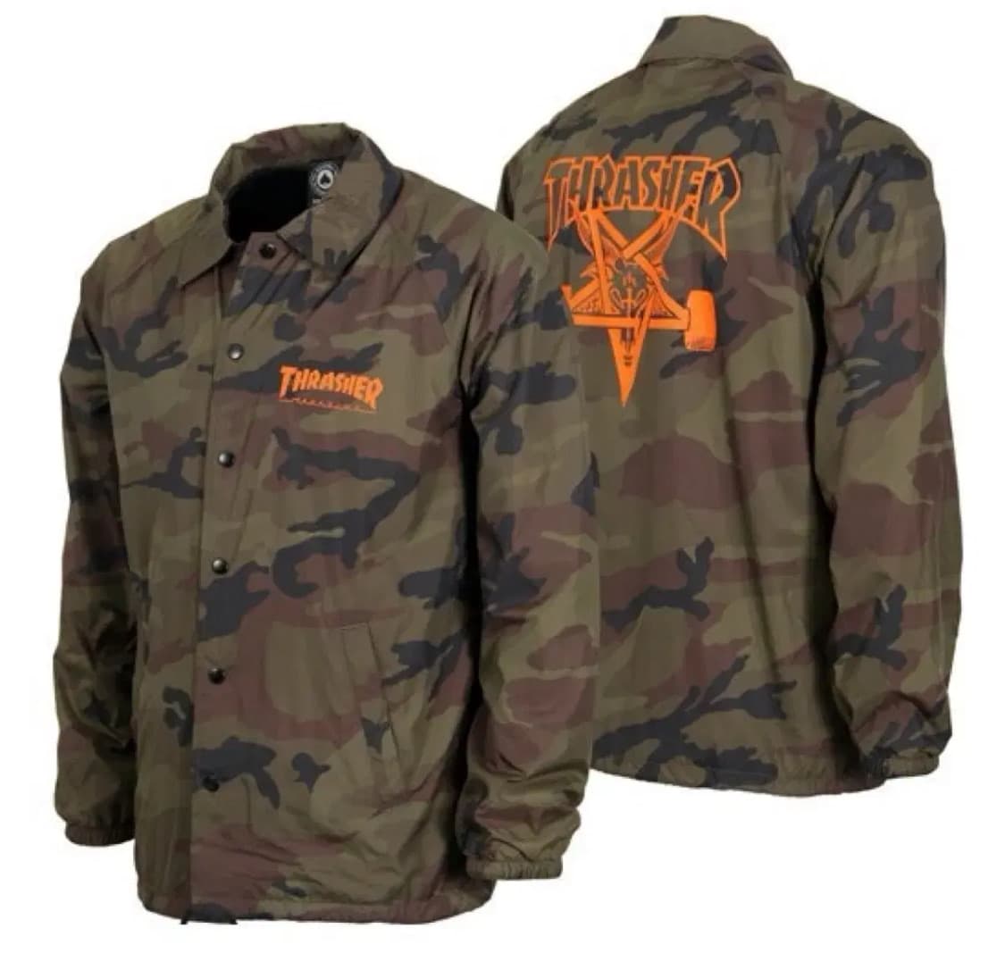 트레셔 카모 코치자켓 상품이미지1