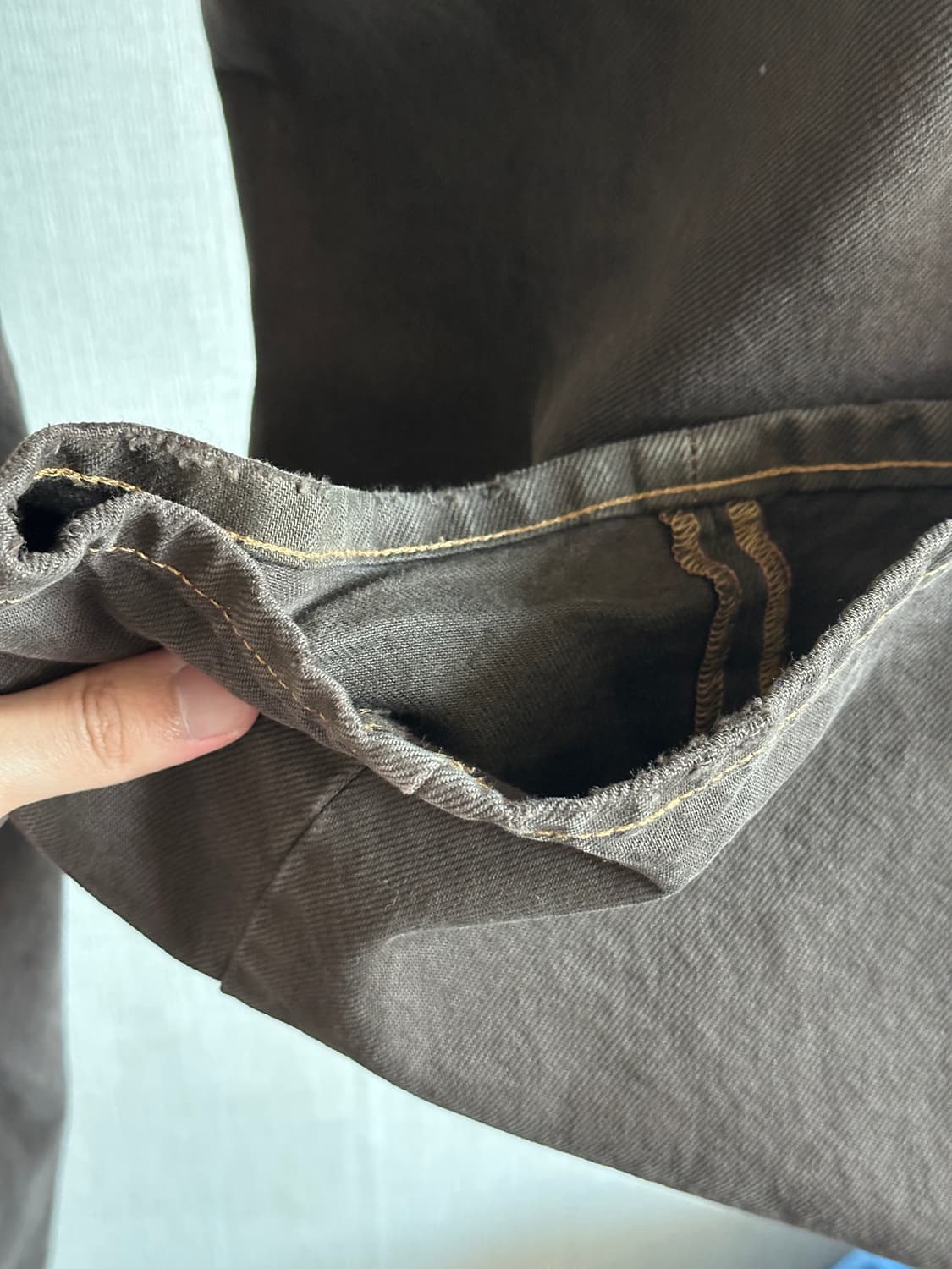 선플라워 트위스트 데님 빈티지 브라운 30 상품이미지4