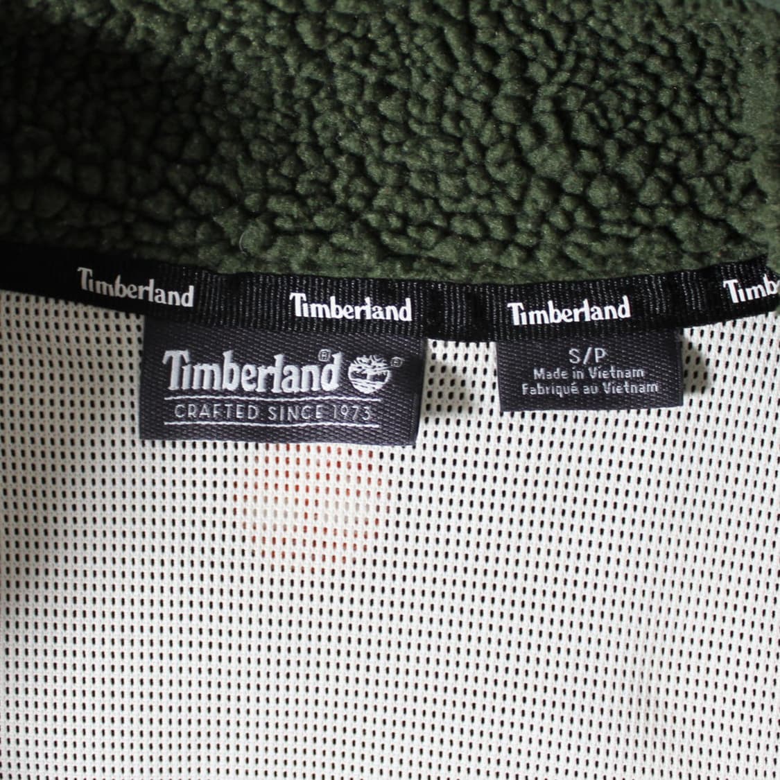 Timberland 팀버랜드 컬러블록 플리스 집업 상품이미지4