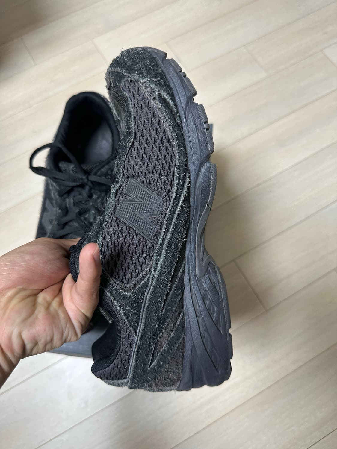 뉴발란스 엑슬림 509 블랙 265사이즈 상품이미지3