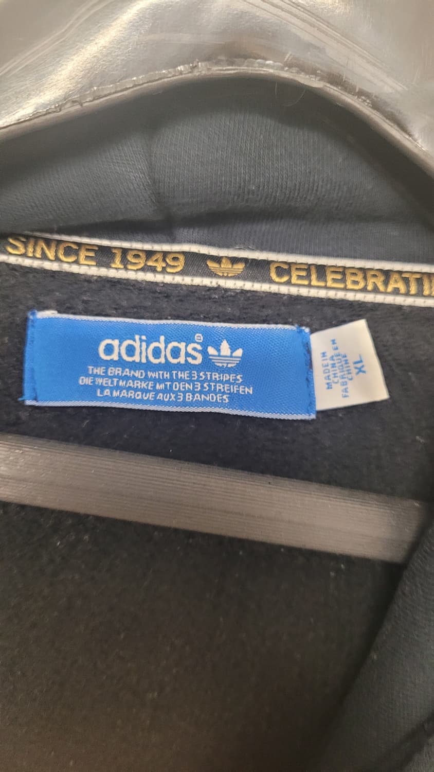 아디다스  오리지날   안쪽 후리스  후드티-XL사이즈 상품이미지3