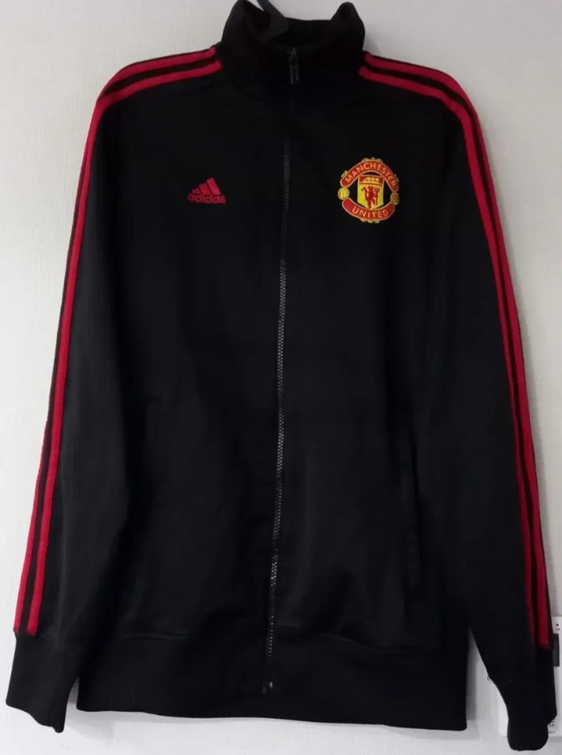 아디다스 맨유 검빨 트랙탑 저지 져지집업 90/S 상품이미지1