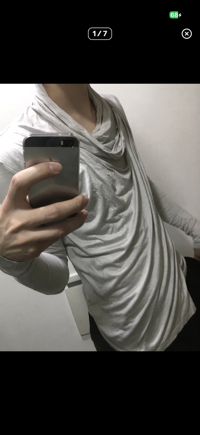 TORNADO MART draped layered long sleeve  상품이미지1