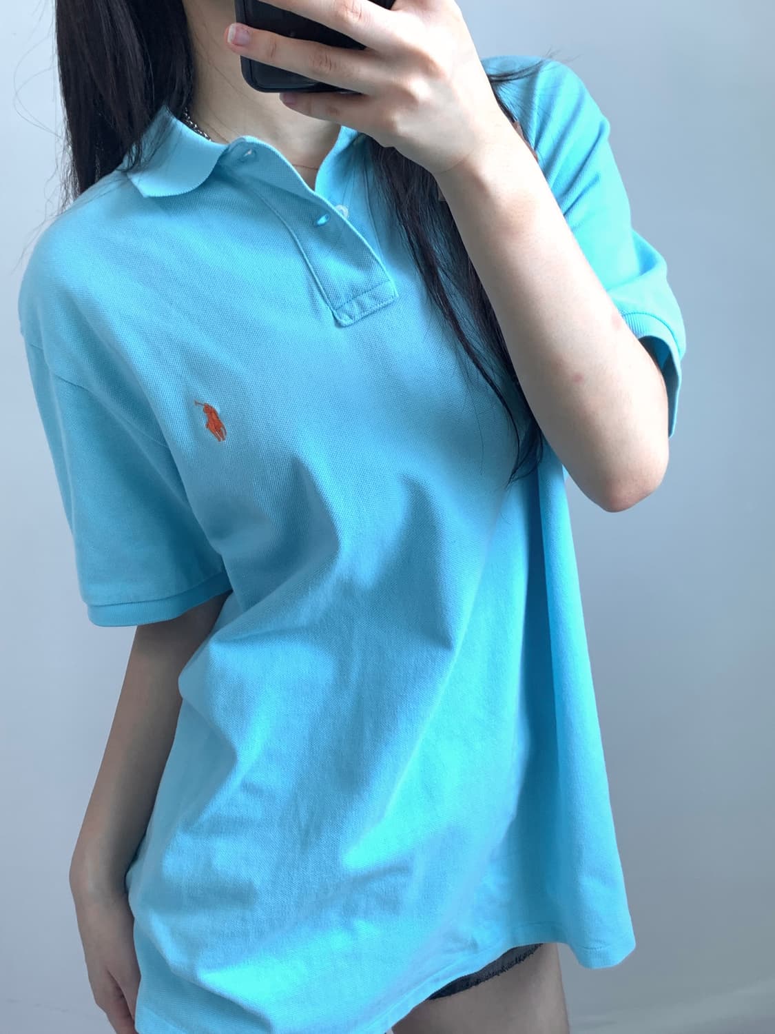 Polo by RalphLauren 폴로 신형라벨 스카이블루 PK 티  상품이미지2