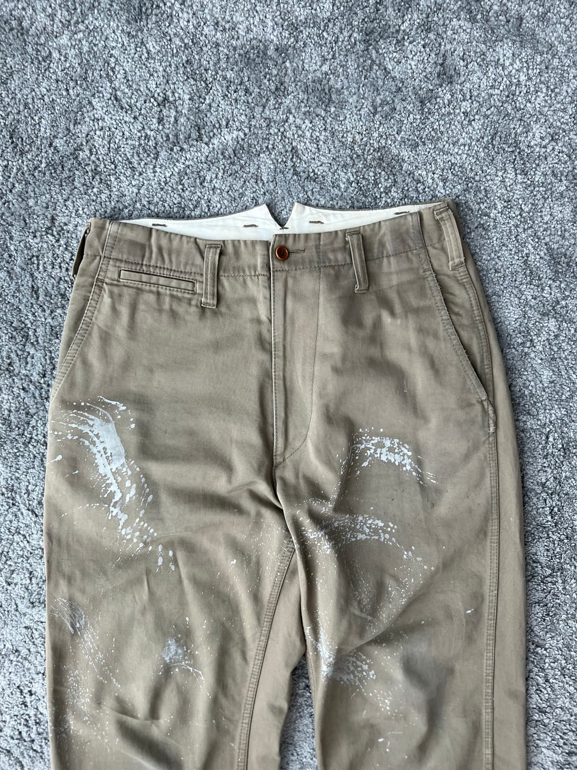 꼼데가르송 옴므 페인팅 치노 팬츠 상품이미지2